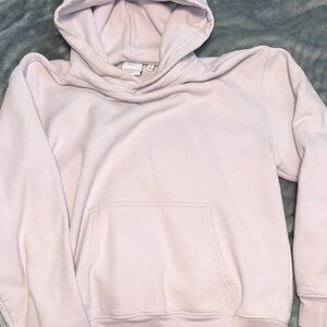 Aritzia Light Pink Hoodie Sweater